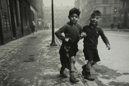 Bert Hardy, The Gorbals Boys, silver print photo, printed in 1986. Provenance: Given by Francis