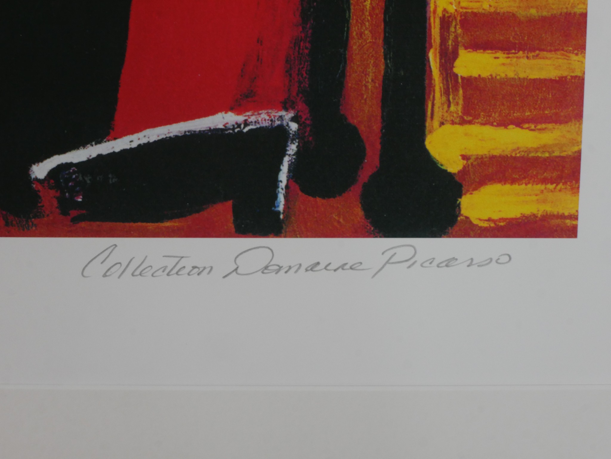 After Pablo Picasso, Homme à l’épée assis (Sitting Man with Sword), (1969), 1979-82, Giclée print on - Image 4 of 5