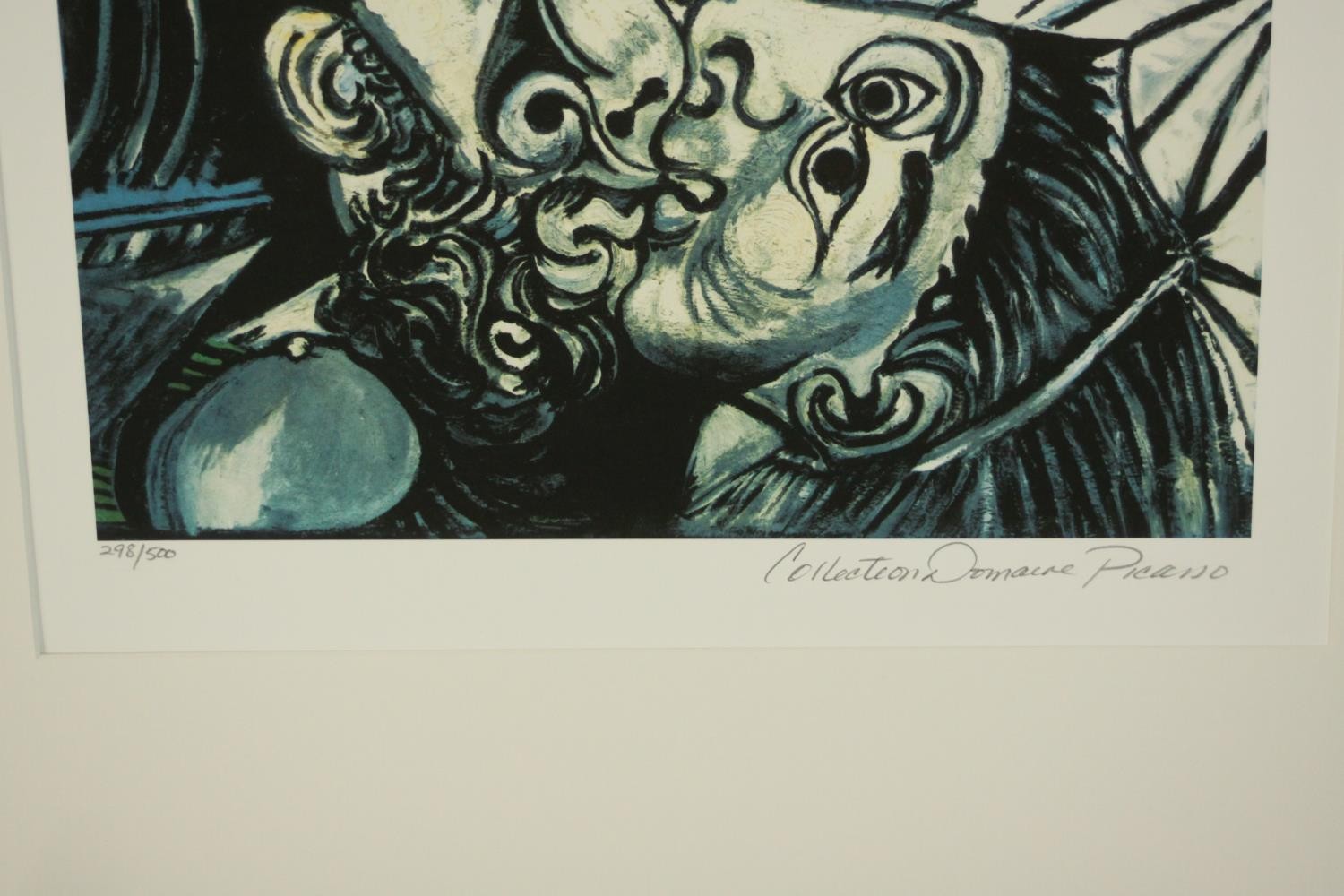 After Pablo Picasso, Le Baiser (The Kiss), (1969), giclée print on archival paper, edition 298/ - Image 4 of 6