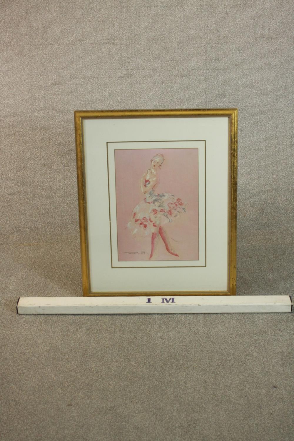 Tom Merrifield, (b.1932), study of a dancer, offset artist's proof lithograph printed in colours - Image 3 of 6