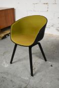 A Hay AAC tub chair by Hee Welling. 58cm H x 45cm D x 80cm H.