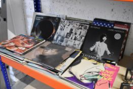 A quantity of Records inc. Rolling Stones, Tangerine Dream and Various Jazz, Miles Davies etc.