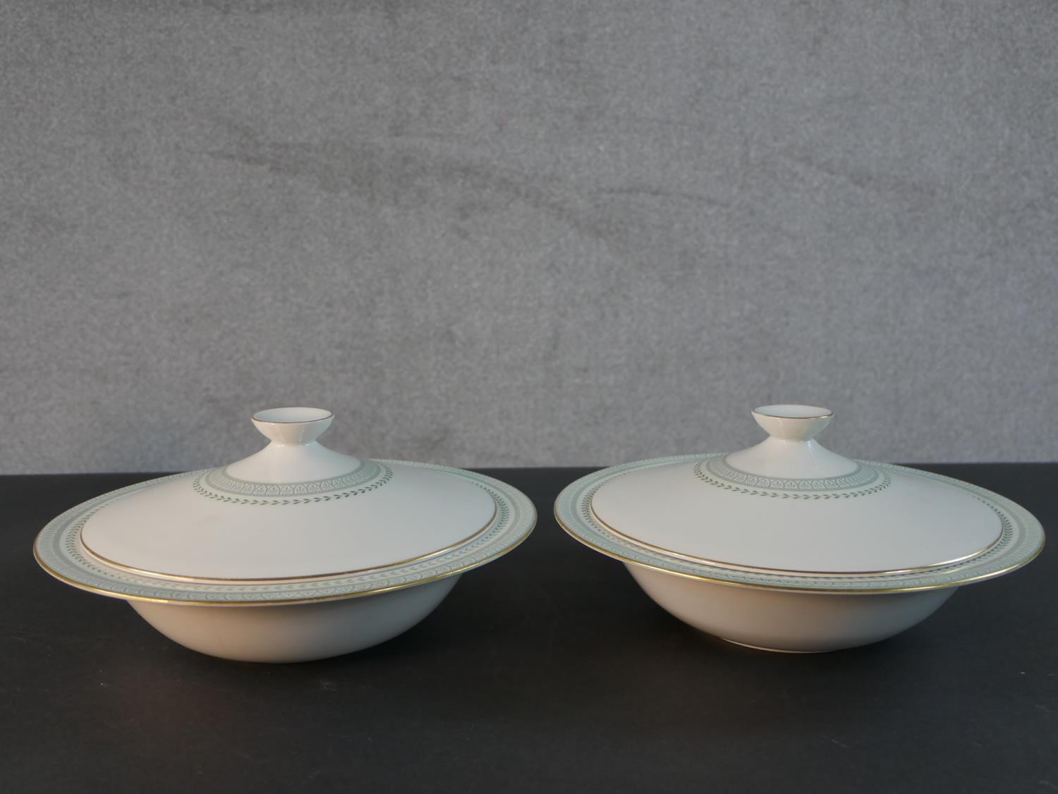 A Royal Doulton 'Berkshire' eleven person part dinner service. Maker's mark to base. (28 pieces) - Image 2 of 8