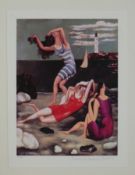 After Pablo Picasso, Baigneuses (Bathers), (1918), Giclée print on archival paper, edition 84/500.