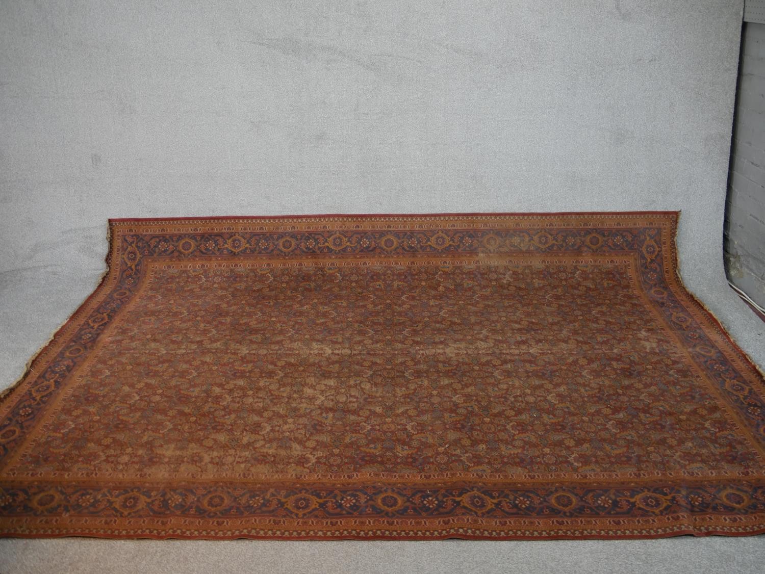 A red ground Keshan motif carpet. L.290 W.195cm - Image 2 of 7