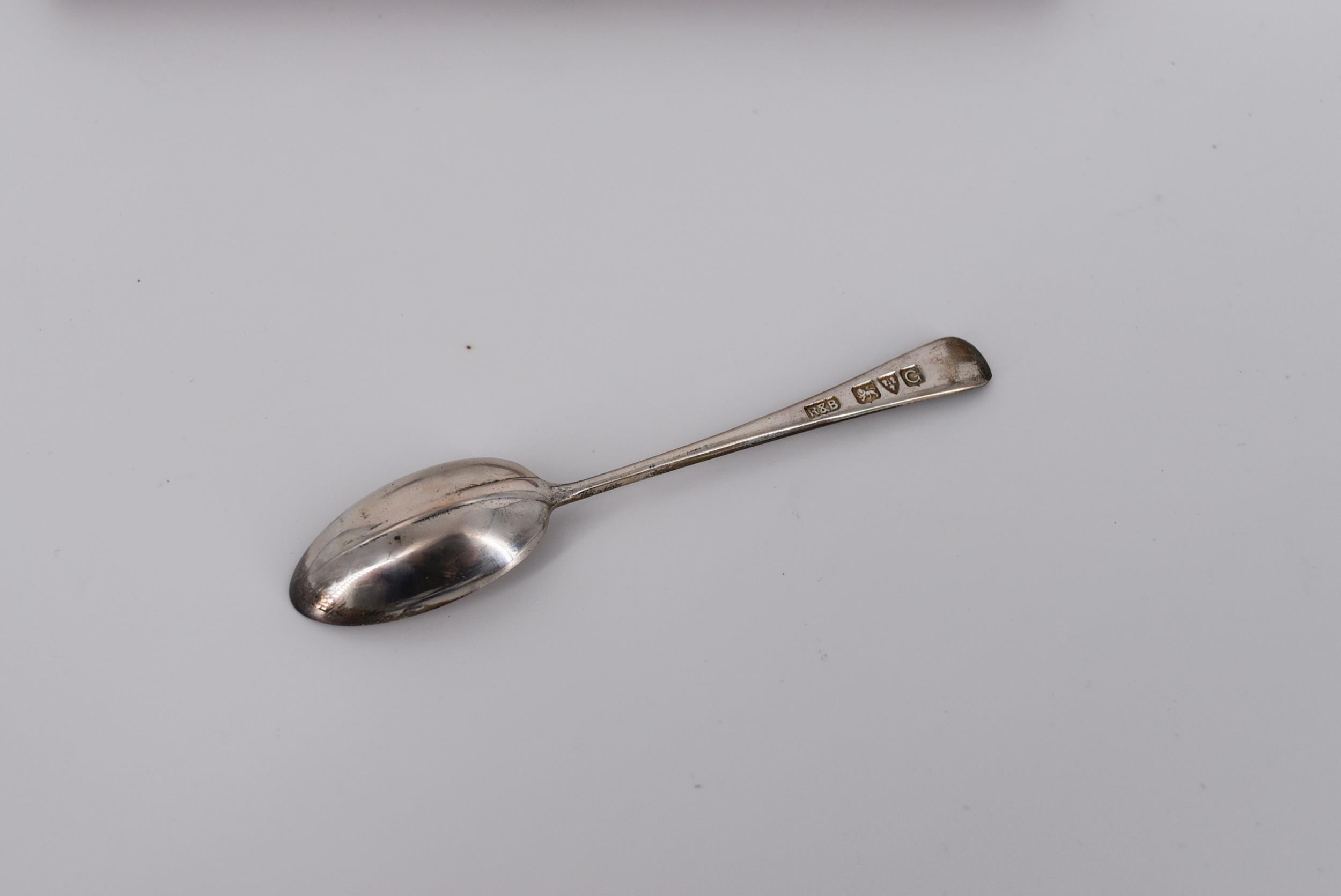 A collector's boxed set of Roberts & Belk silver coffee spoons each with a different city assay - Image 5 of 7