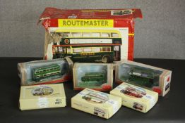 A boxed AEC Routemaster Bus, Oxford Die-cast NRM002, London Transport (1979 Shillibeer Omnibus