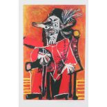 After Pablo Picasso, Homme à l’épée assis (Sitting Man with Sword), (1969), 1979-82, Giclée print on