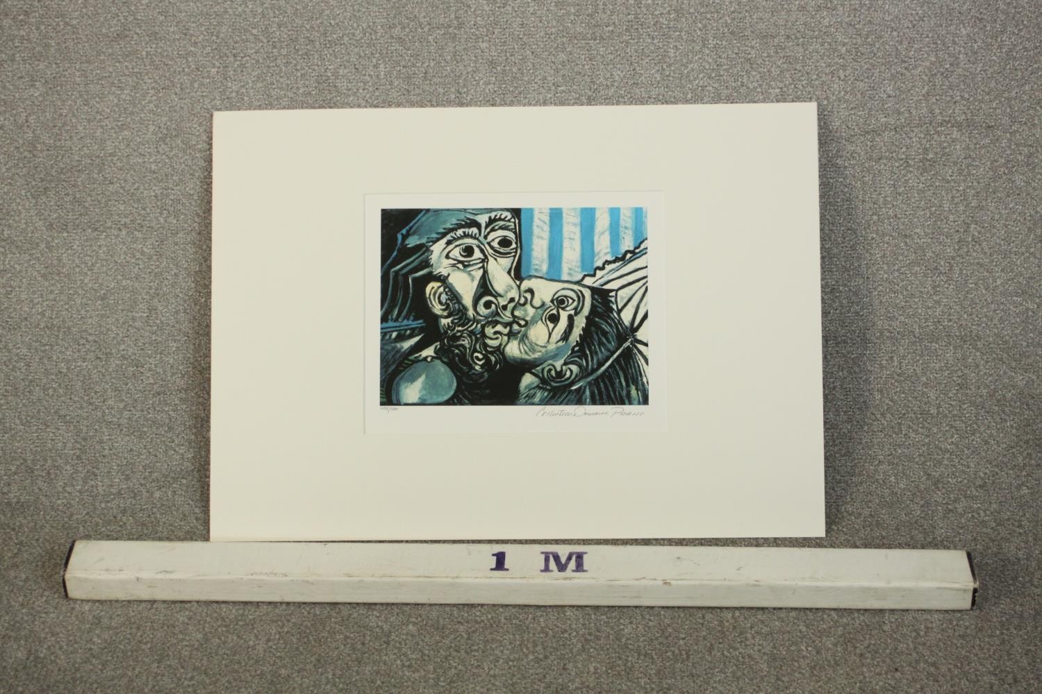 After Pablo Picasso, Le Baiser (The Kiss), (1969), giclée print on archival paper, edition 298/ - Image 3 of 6