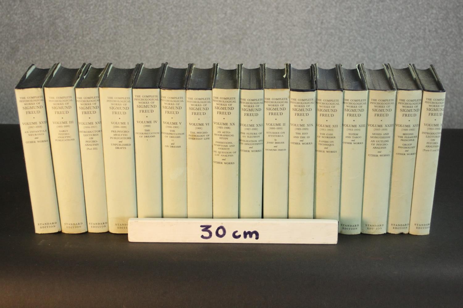 Sixteen volumes of the Complete Psychological Works of Sigmund Freud and other works by Sigmund - Image 2 of 7