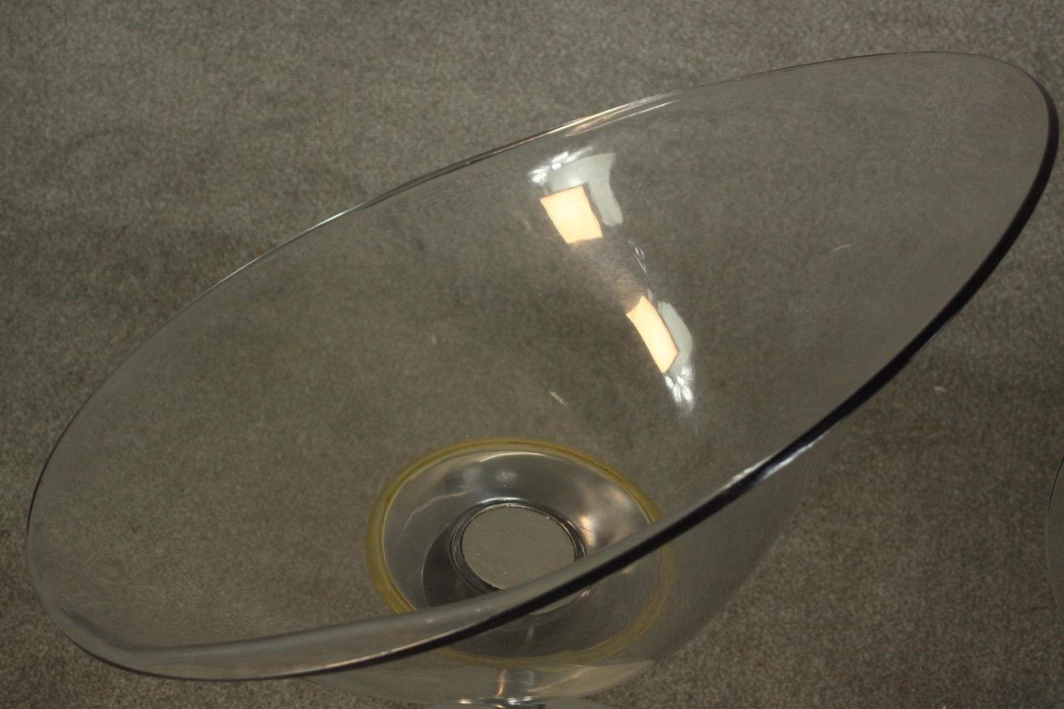 Philippe Starck for Kartell, two Eros chairs, clear polycarbonate. - Image 6 of 10