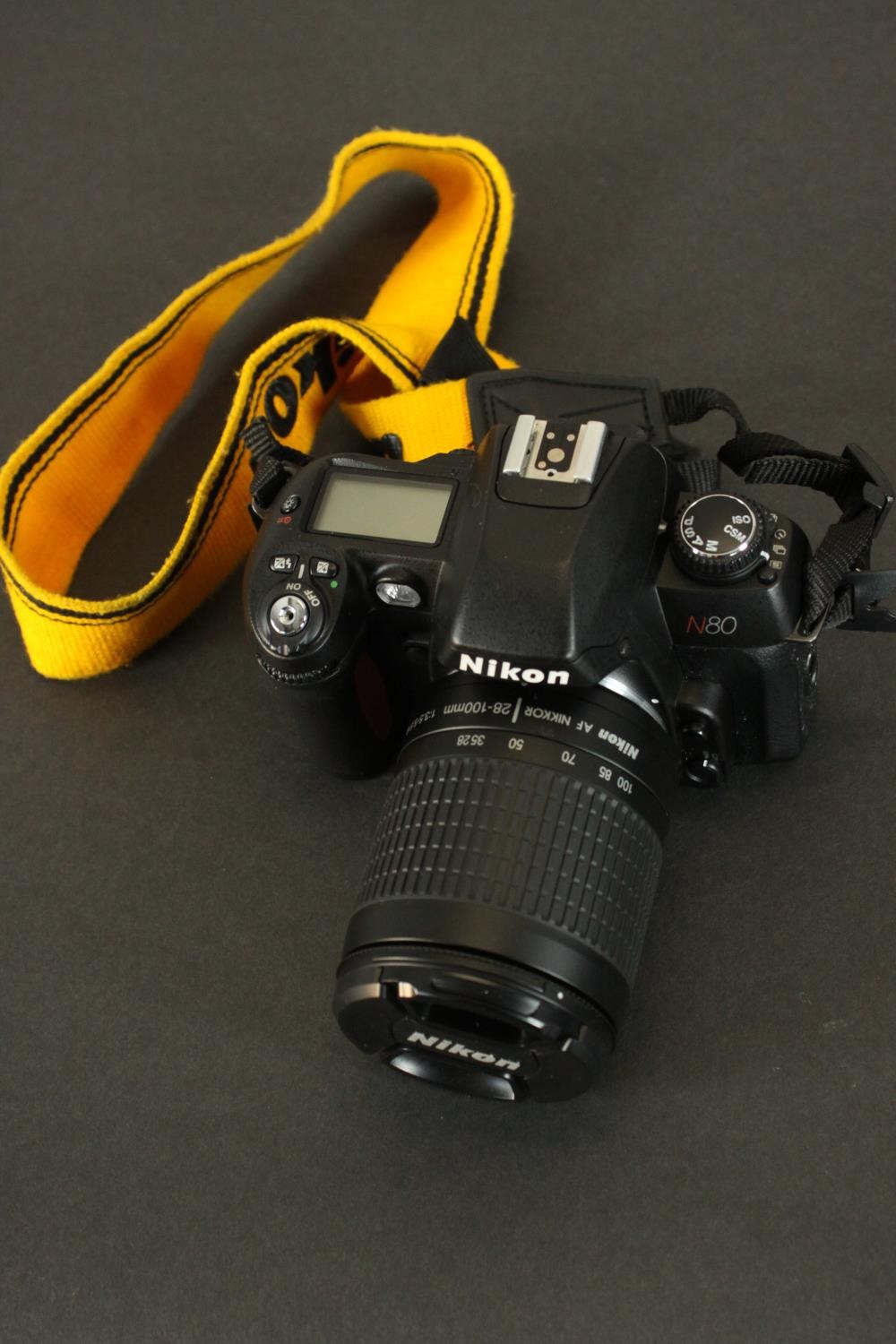 A Nikon 35mm N80 SLR film camera with case. H.18 W.17 D.12cm - Image 3 of 7