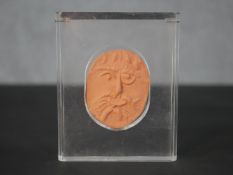 Pablo Picasso (1881-1973), Visage (A.R. 243), terracotta, stamped Madoura, Empreinte, originale de