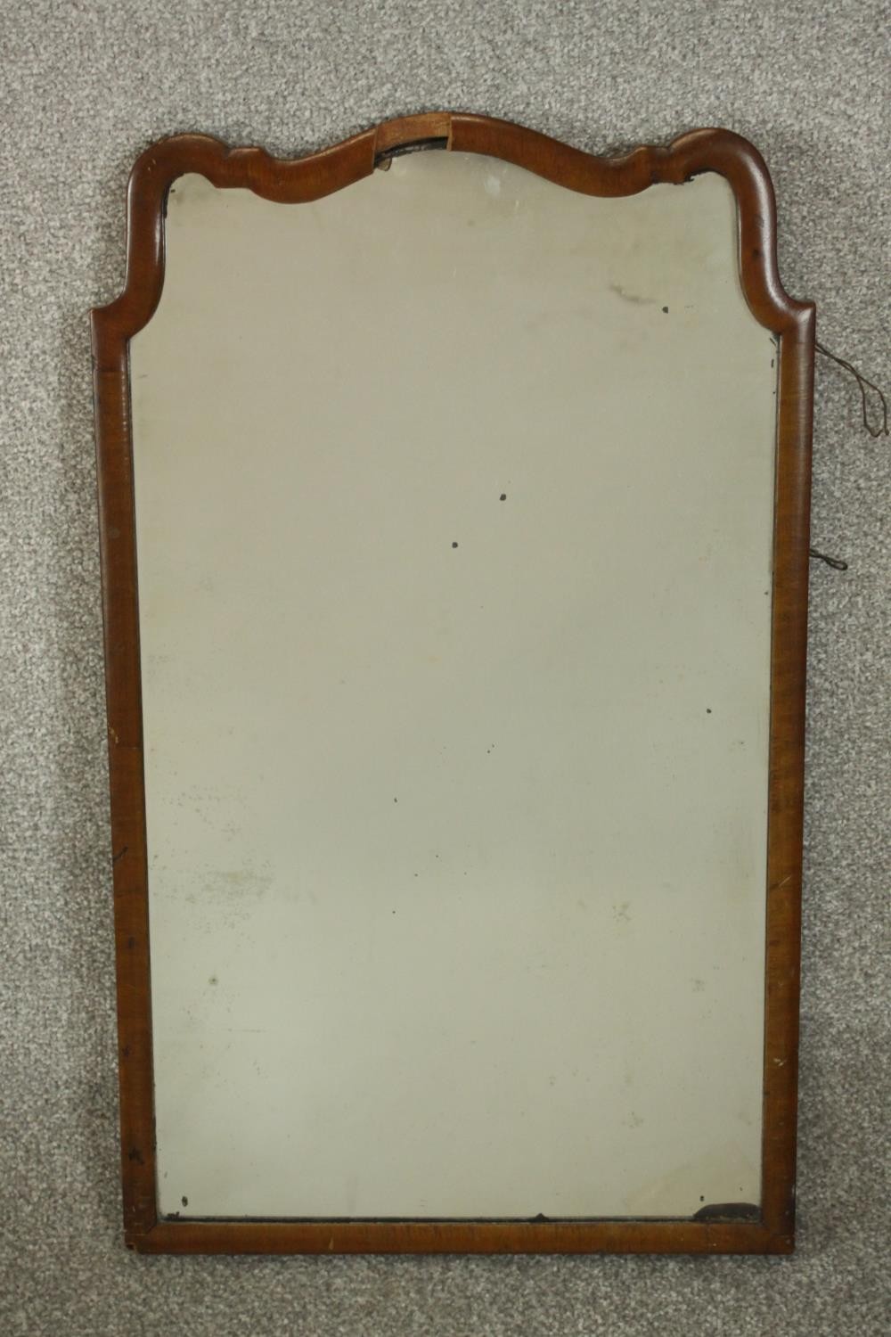 An early 20th century oval gilt mirror, with a bevelled mirror plate, together with a mahogany - Image 4 of 7