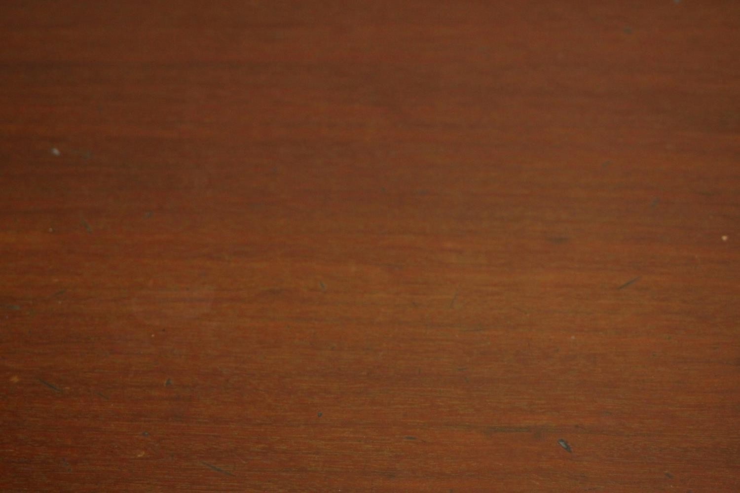 A Regency mahogany bow front sideboard, with a central drawer flanked by two deep drawers on - Image 7 of 13