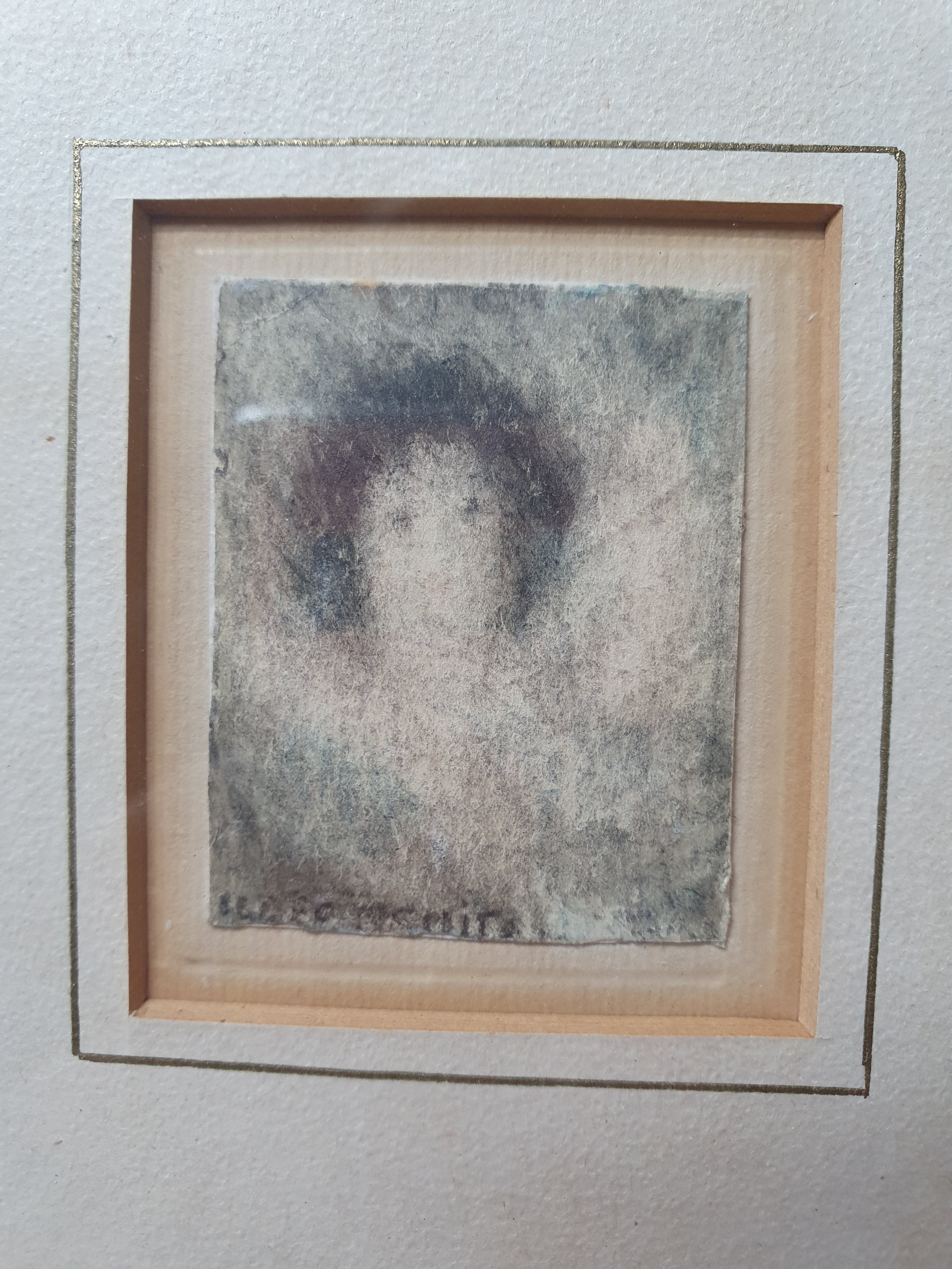 Three framed and glazed signed etchings of female portraits, signed Ildef Benito. H.19 W.14cm. ( - Image 3 of 7