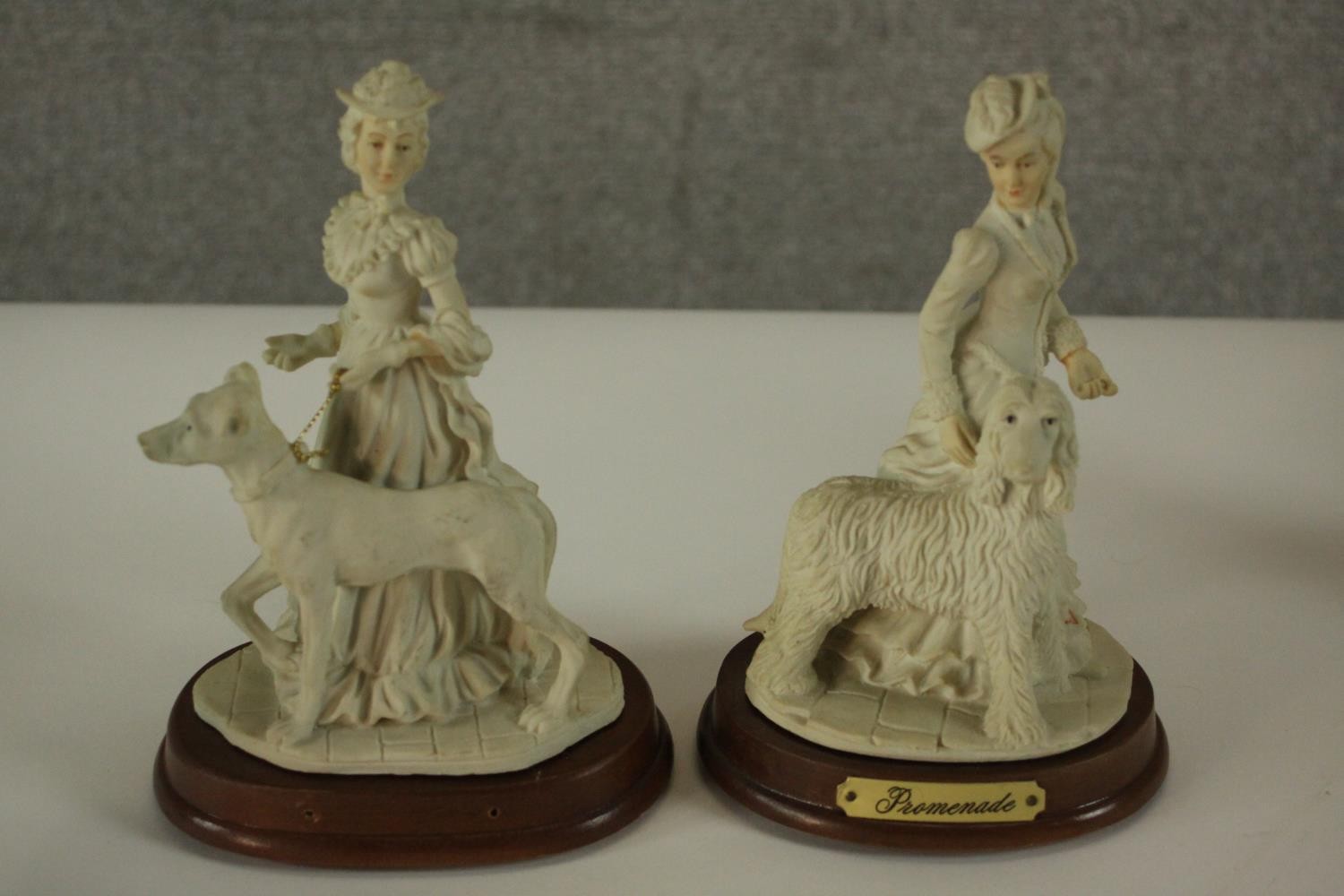 A collection of ten hand painted porcelain figures by various makers. Figures include a Lladro - Image 13 of 15