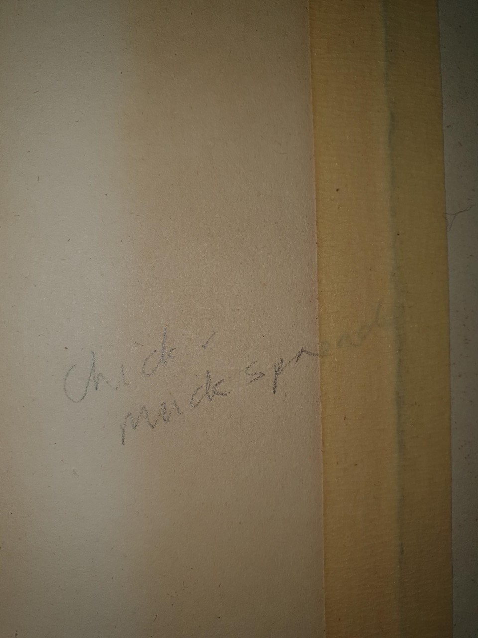 A framed and glazed pencil drawing titled 'Chick Muck Spreader', signed J. Ferguson and dated. H. - Image 8 of 8