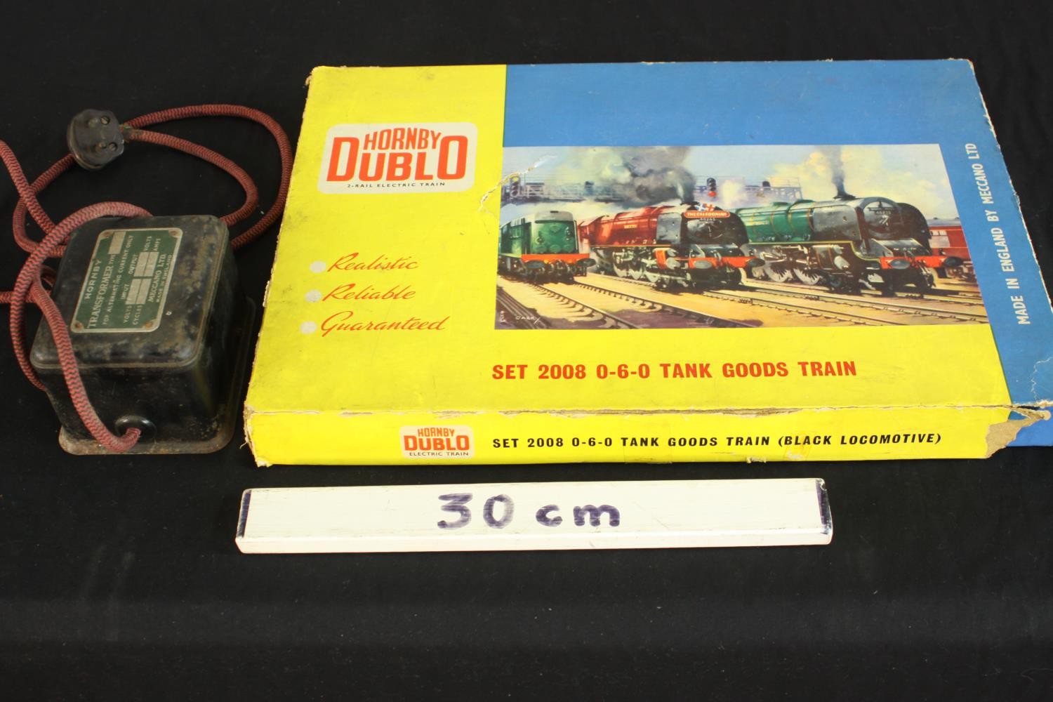 A boxed Hornby Dublo 2-rail electric train set, Set 2008 0-6-0 Tank Goods Train. Made in the UK by - Image 2 of 12