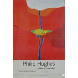 A 2000 Philip Hughes Francis Kyle Gallery 2000 poster. H.60 W.40cm
