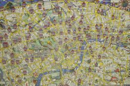 Gill Macdonald - The Wonderground Map of London Town, published The Westminster Press,