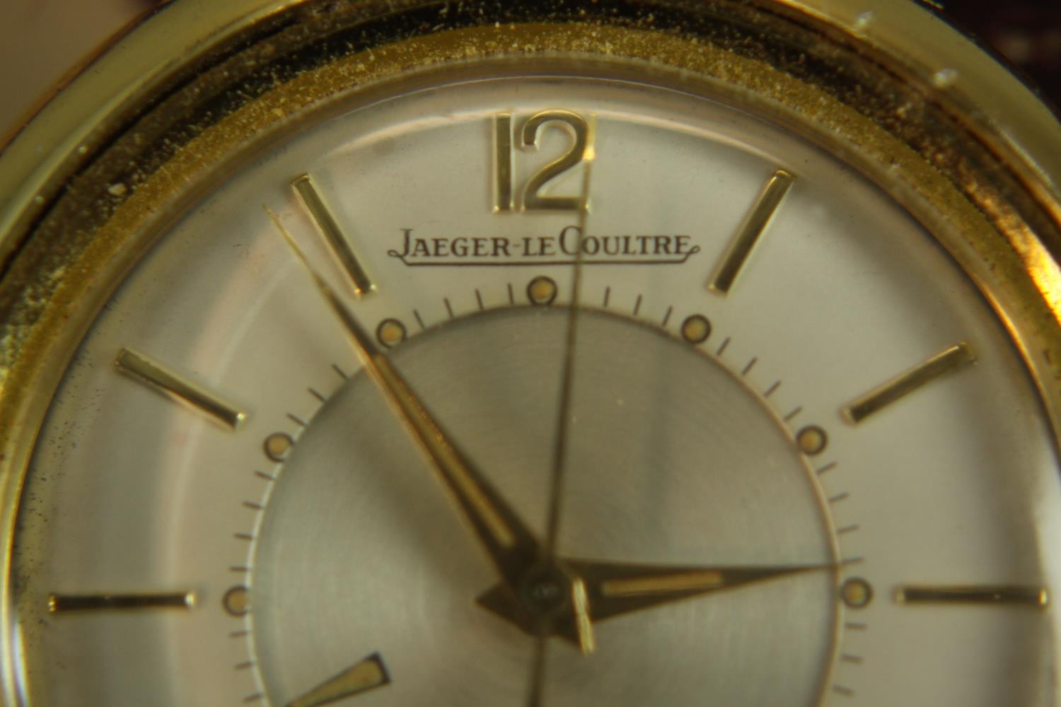 A 1960's Jaeger le Coultre, Memovox gold-plated travel alarm clock, Case No: 1056590, Calibre: - Image 10 of 12