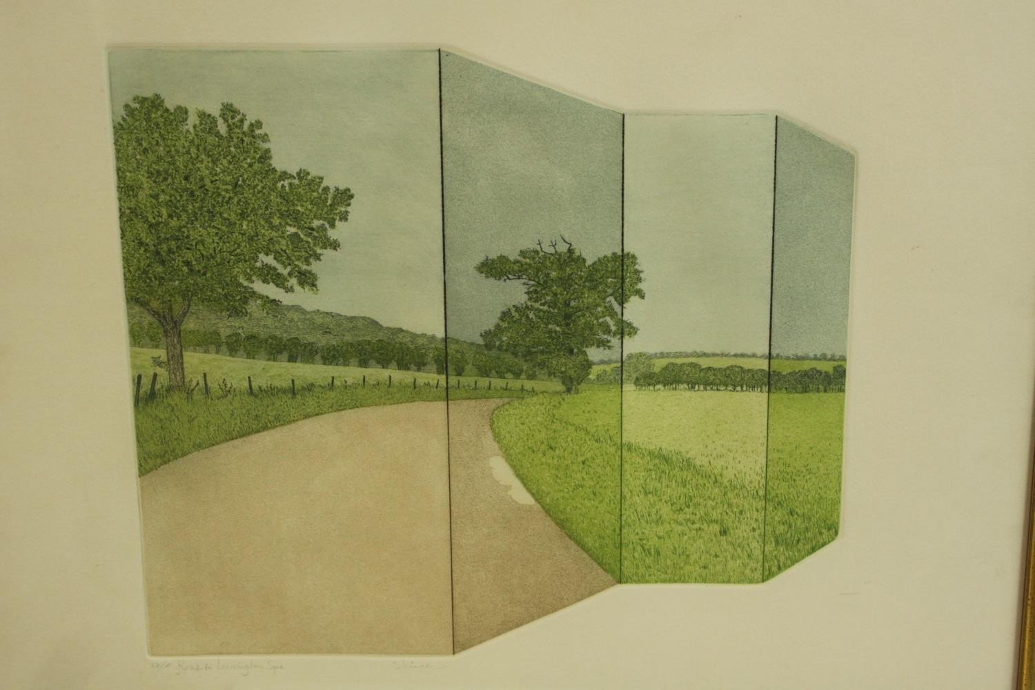 Phil Greenwood (b.1943), 'Border Country', etching with aquatint, edition 65/350 and another etching - Image 3 of 11