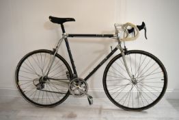 A Raleigh Titanium gentlemen's bicycle. 23" frame. Wheels Dia.26"