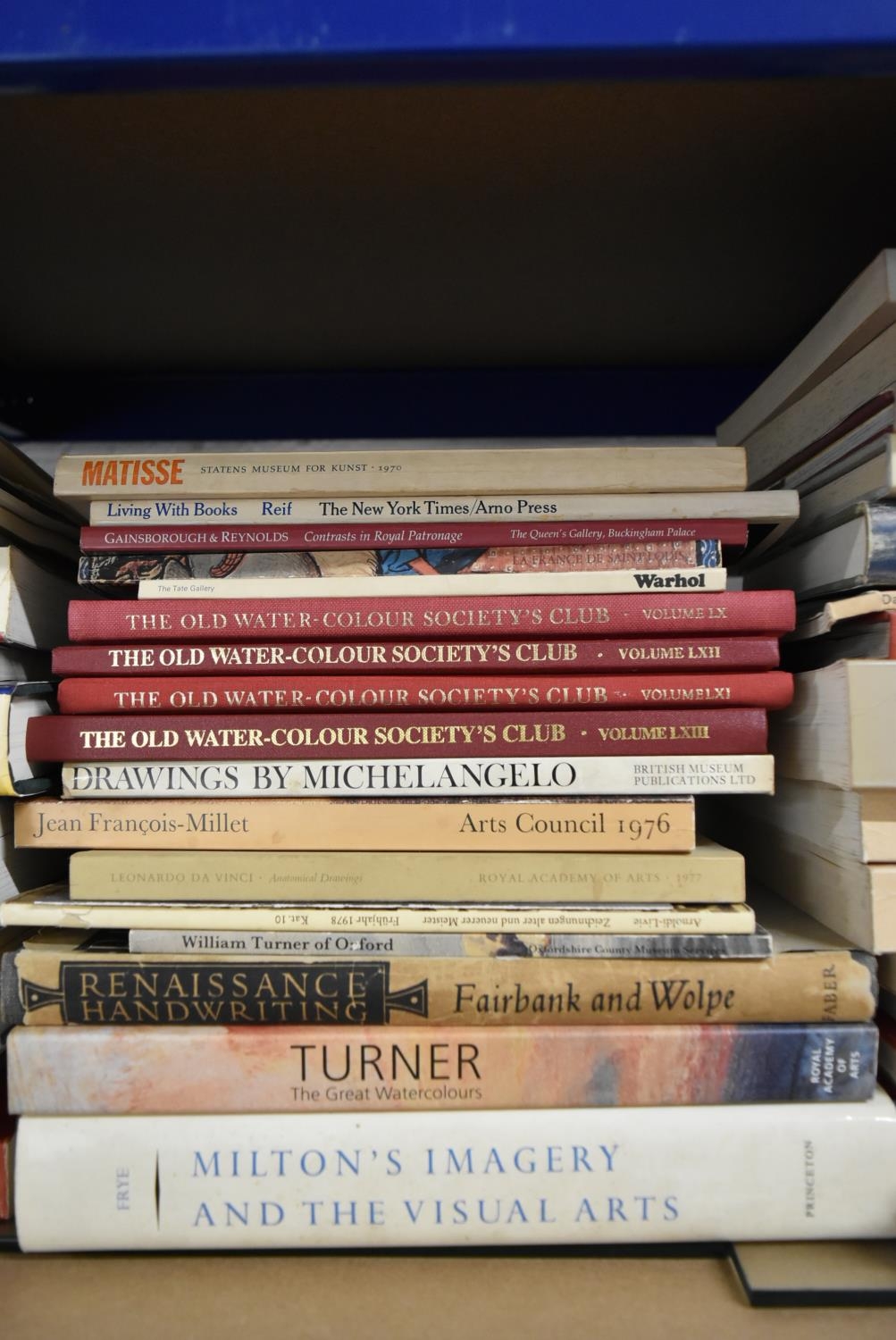 An assortment of various Art reference books to include Turner, Matisse and other artists. - Image 5 of 7