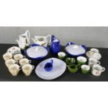 A collection of mid-century dinnerware, including Midwinter ‘Fashion Style’ tureens and two-cup