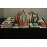 A Collection of 100 plus art magazines , books and pamphlets. H.32 W.24cm. (largest)