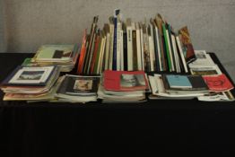A Collection of 100 plus art magazines , books and pamphlets. H.32 W.24cm. (largest)