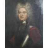British School, late 17th / early 18th century portrait of a gentleman