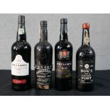 Four bottles of unopened vintage Port, including a 1997 W & J Graham's Vintage Port, 1964 Fonseca