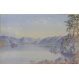 William Taylor Longmire (1841-1914), Derwentwater from Friar's Crag, Looking to the Borrowdale