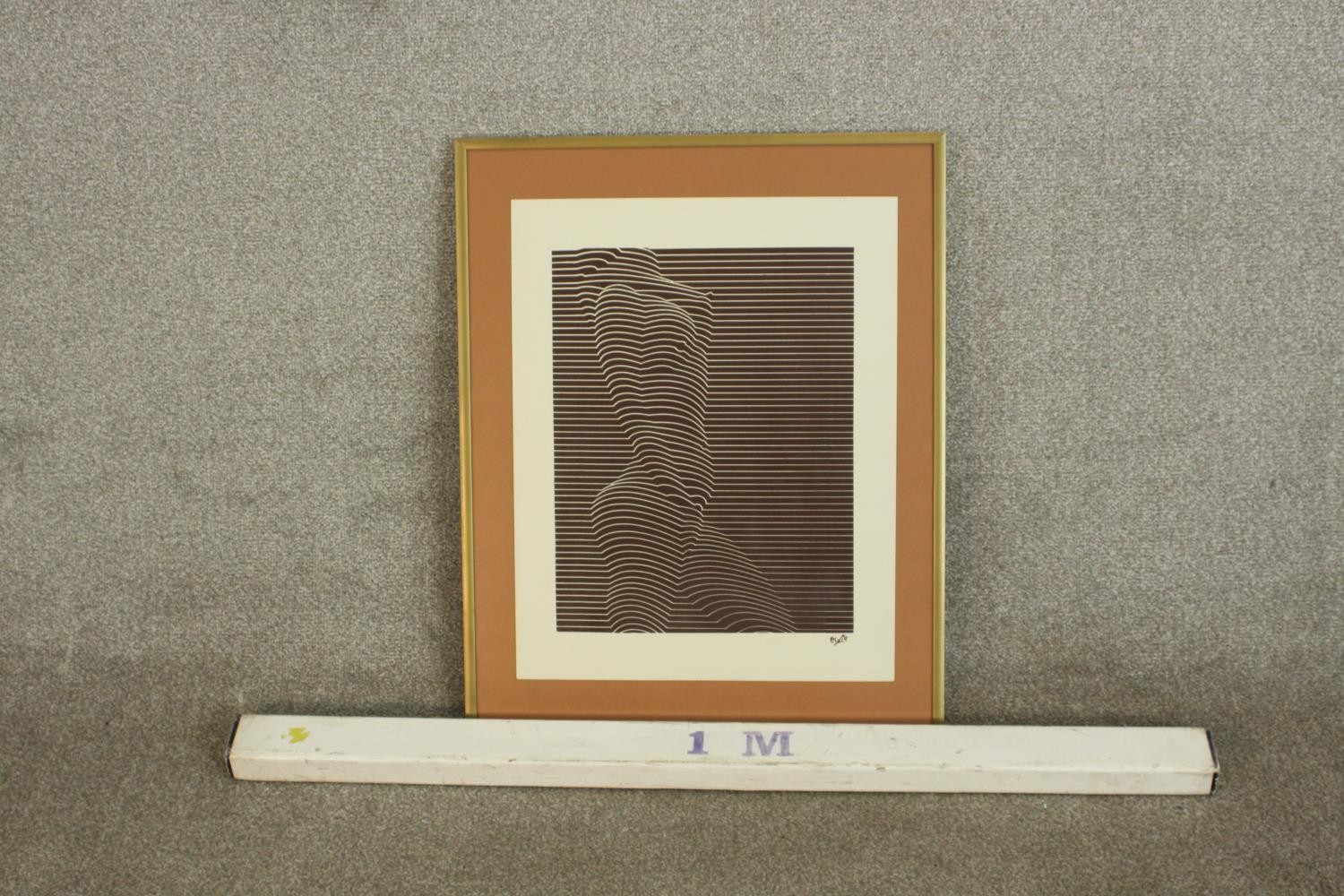 Elvir XXth, 'Kinetic Nude', print, signed. H.61 W.49cm. - Image 3 of 6