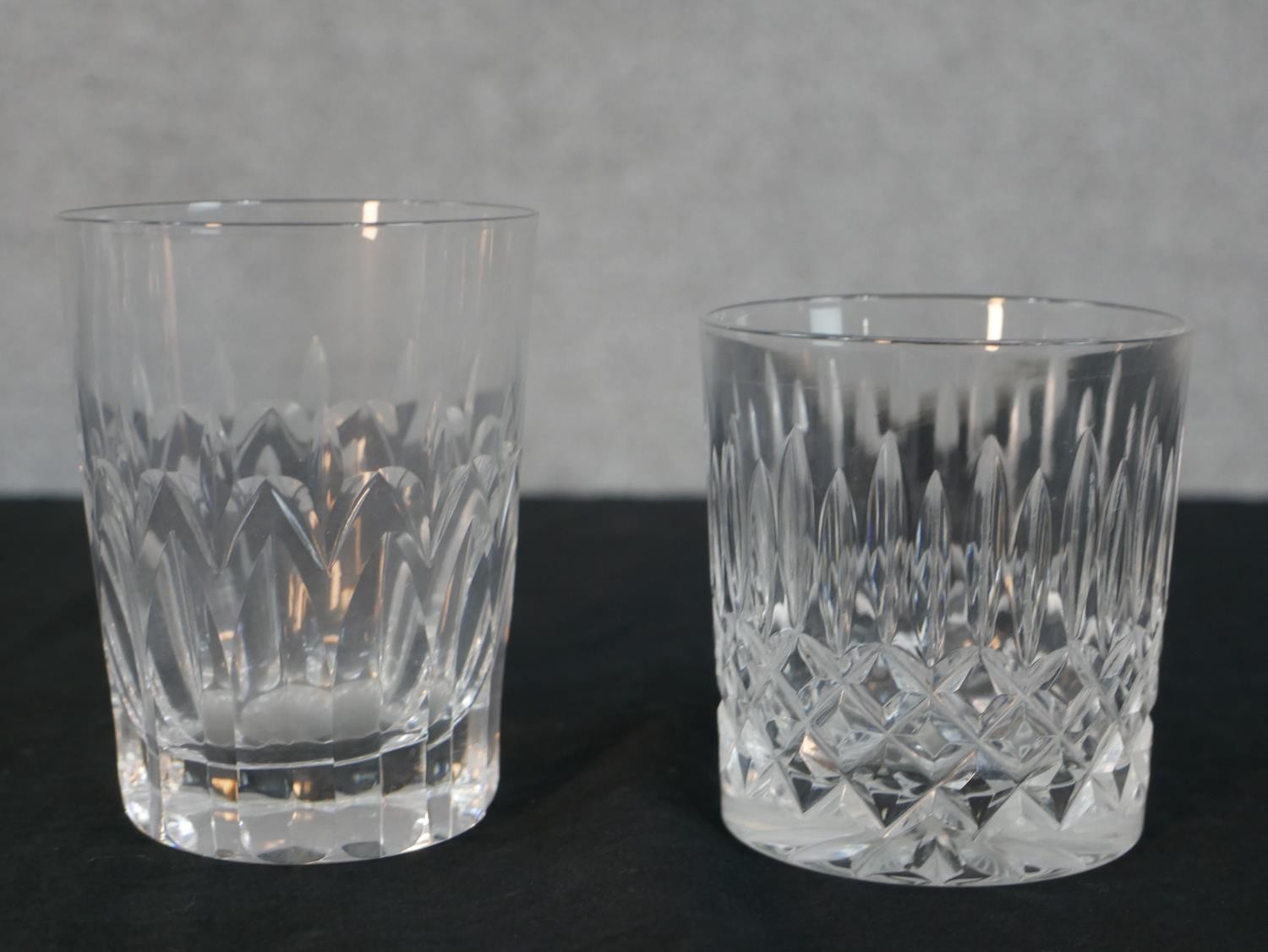 A collection of eighteen Stuart cut crystal glasses, including a set of four whisky tumblers and - Image 7 of 7