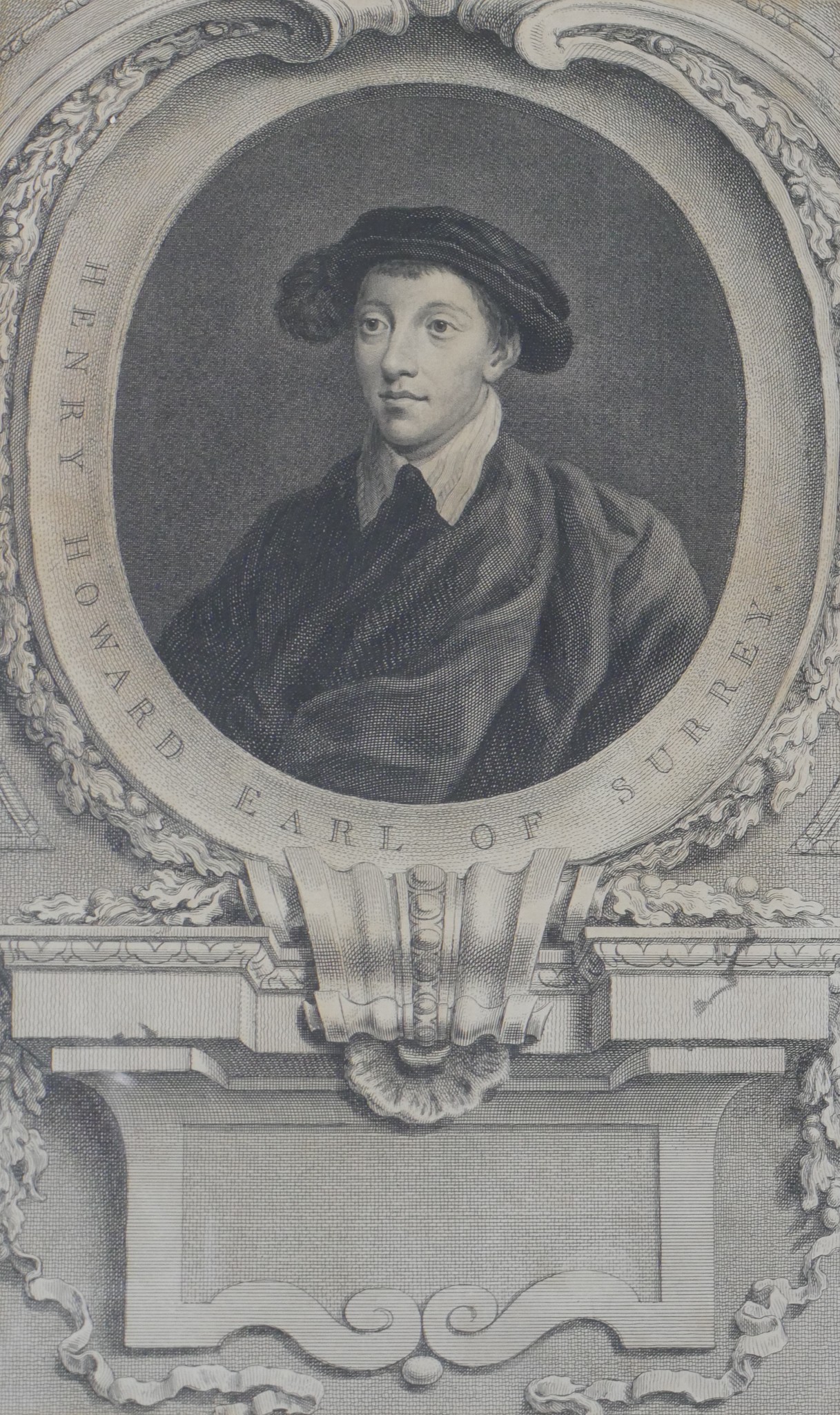 A set of five 18th / 19th century prints of male figures comprising Henry Howard Earl of Surrey, - Image 4 of 12