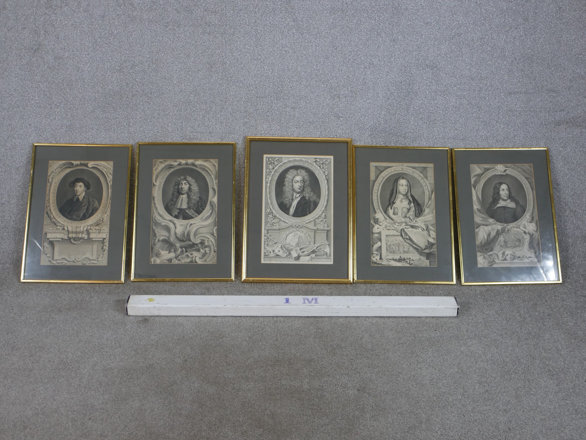 A set of five 18th / 19th century prints of male figures comprising Henry Howard Earl of Surrey, - Image 2 of 12