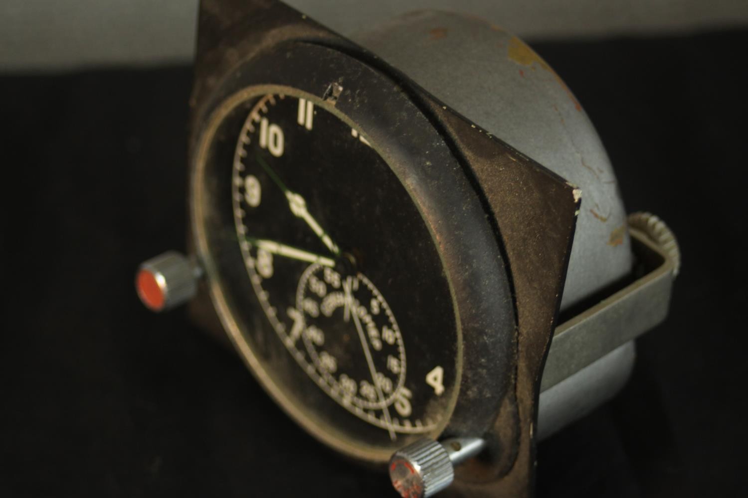 A mid 20th century Mig-29 Russian (Soviet) military avaitation stopwatch. H.8.5 W.10 D.8cm. - Image 5 of 6