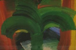 Howard Hodgkin (1932-2017), In Tangier, a late 20th century Haywards Gallery exhibtion poster,