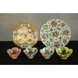 A collection of 20th century hand painted and transfer printed Chinese porcelain and ceramics,