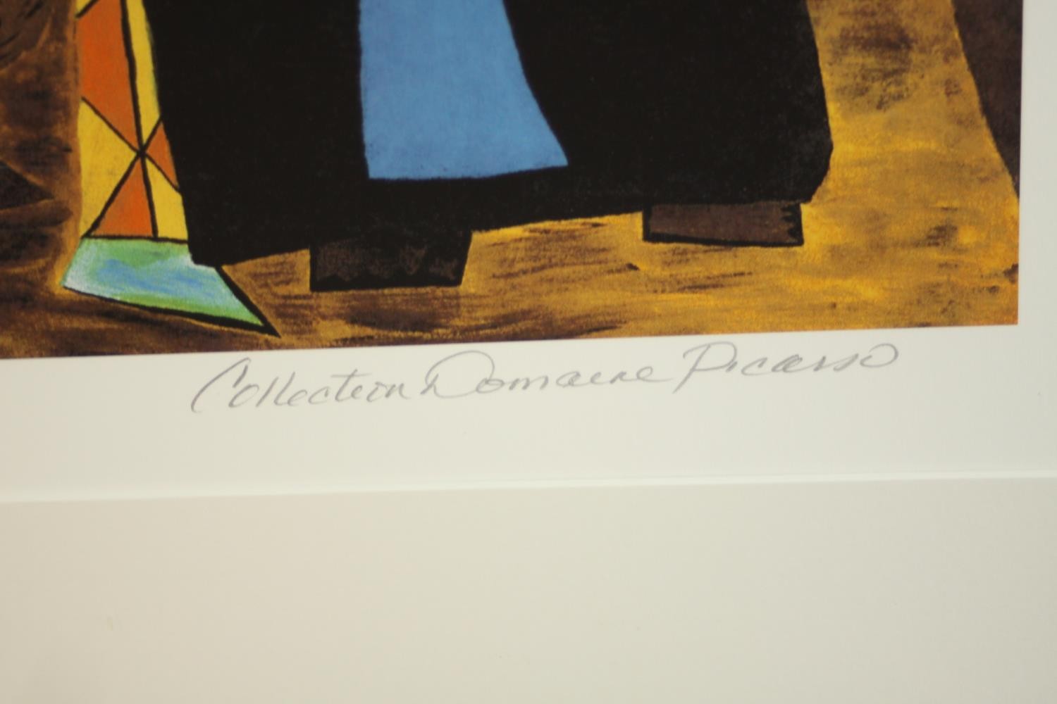 After Pablo Picasso (1881-1973), Three Musicians, a coloured limited Collection Domaine edition - Image 4 of 6