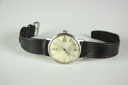 A 20th century Omega Seamaster De Ville gentlemen's automatic wristwatch, the champagne dial with