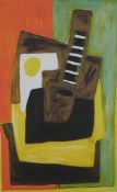 After Pablo Picasso (1881-1973), Still Life with Guitar, a coloured limited Collection Domaine