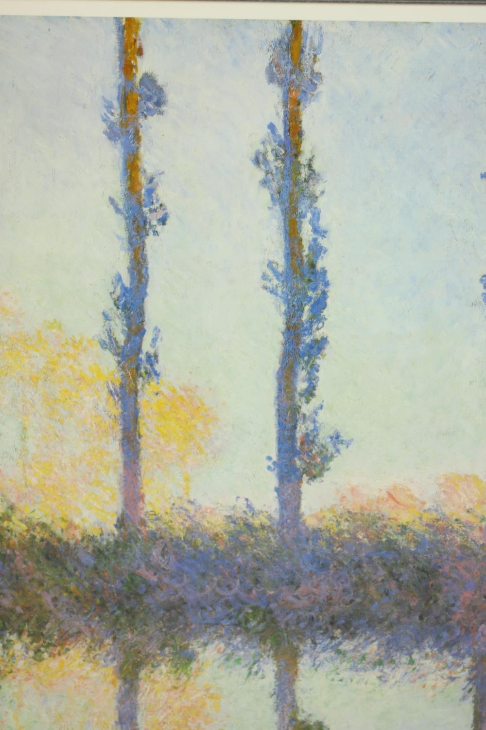 Monet's Years at Giverny, a mid 20th century exhibition poster from the Metropolitan Museum of Art