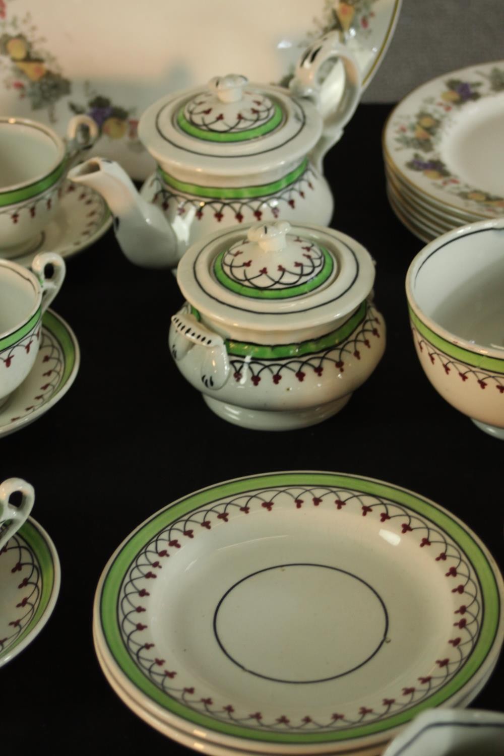 A Royal Doulton Revanna part dinner/tea set, together with two other part tea sets, one with a - Image 4 of 8