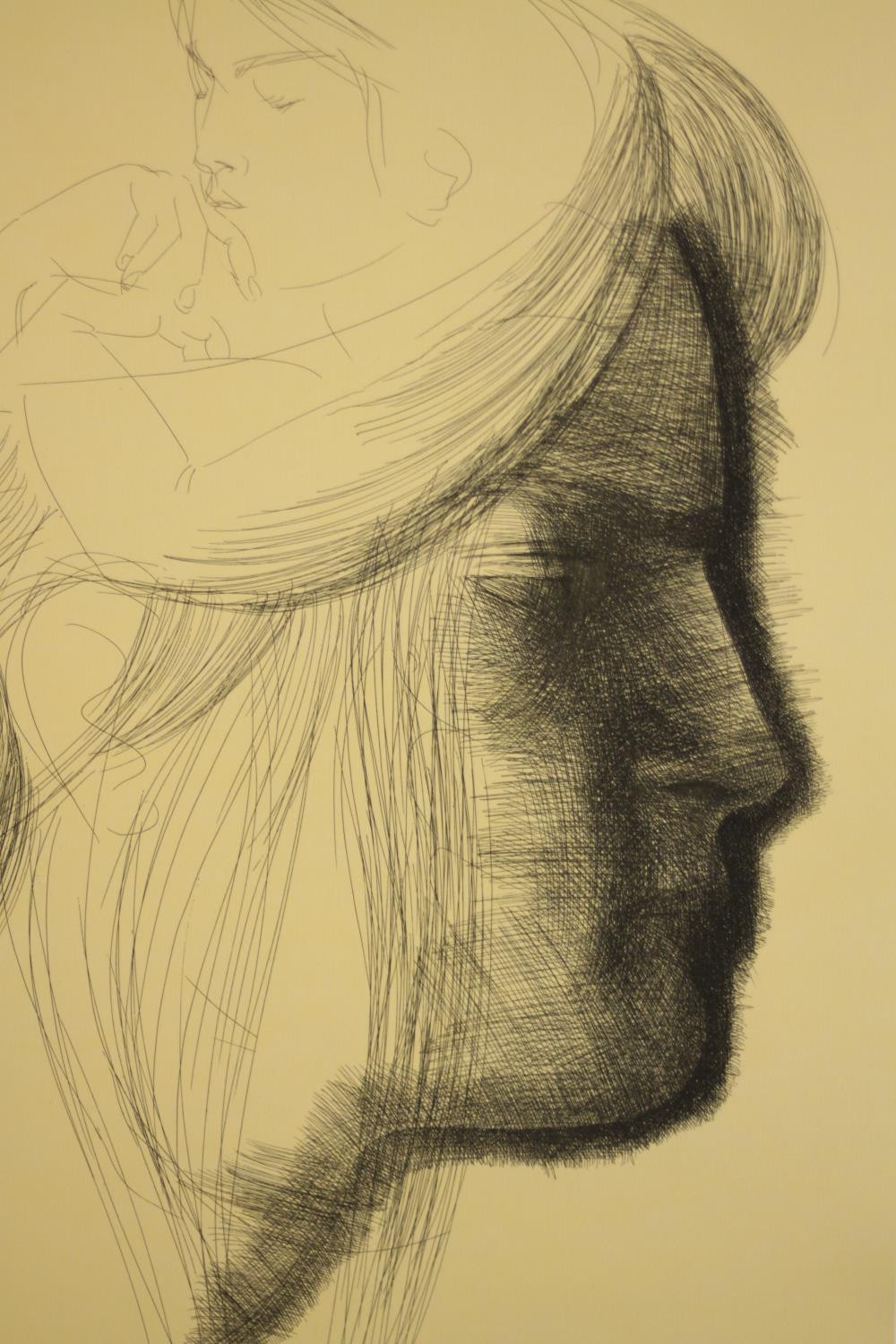 Emilio Greco (Italian 1913-1995), Ommagio a Michelangelo, limited edition (135/200) pencil signed