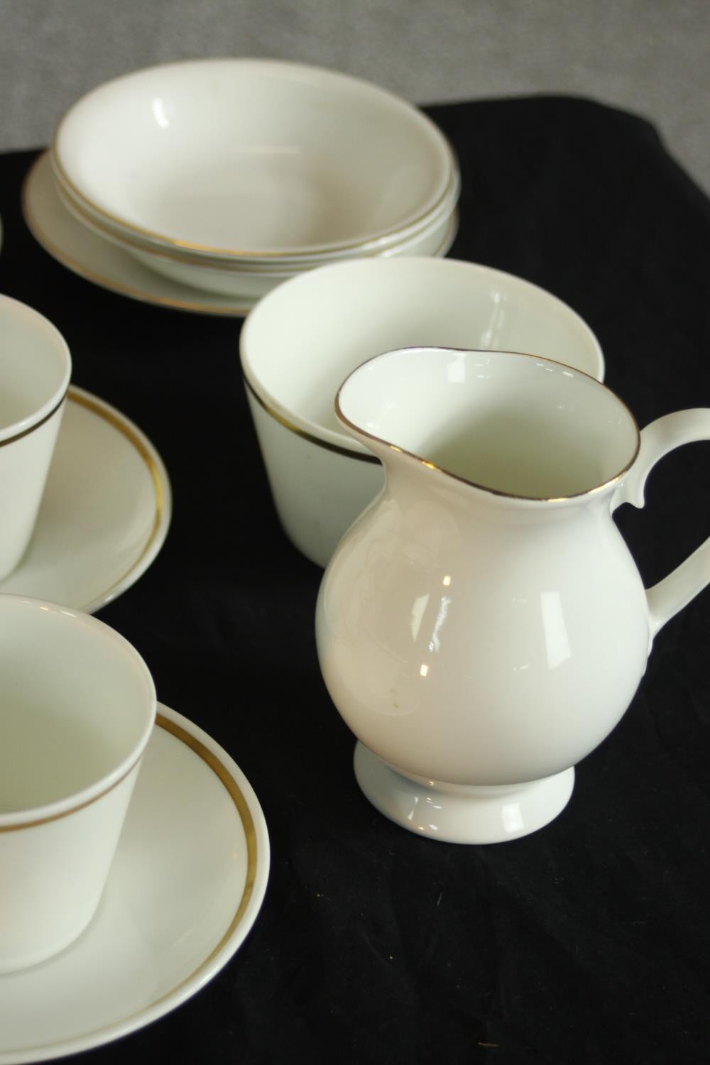 A Royal Doulton Revanna part dinner/tea set, together with two other part tea sets, one with a - Image 7 of 8