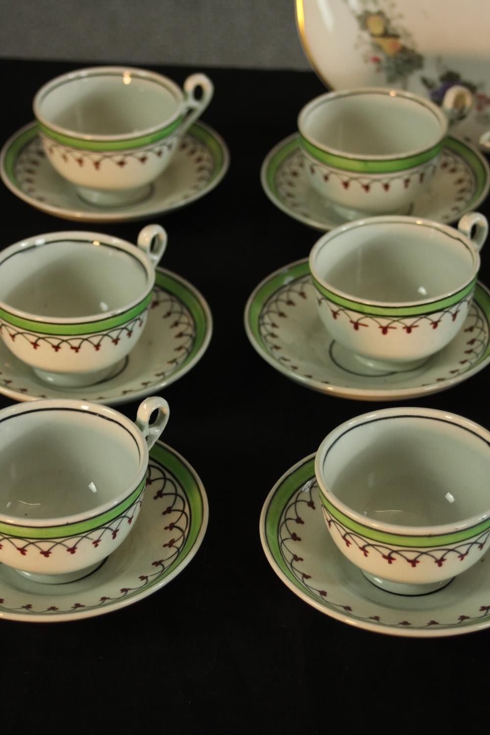 A Royal Doulton Revanna part dinner/tea set, together with two other part tea sets, one with a - Image 3 of 8